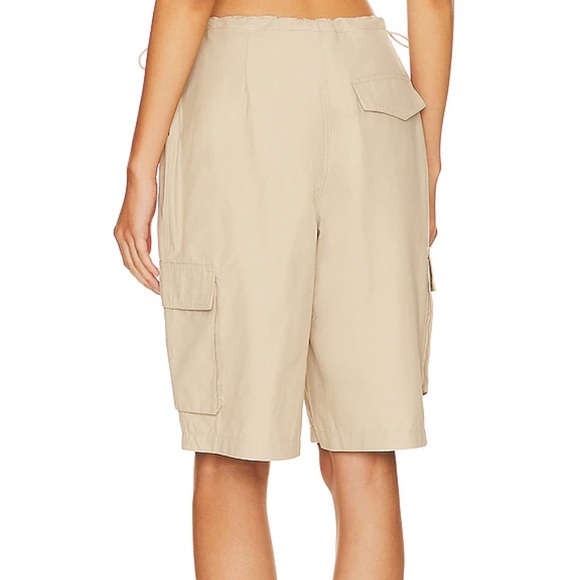 NWT REVOLVE X SUPERDOWN "LANA SHORTS" IN TAN- XS - Picture 4 of 5